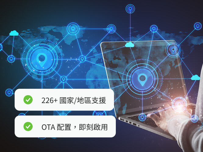 全球遠程eSIM配置與切換解決方案